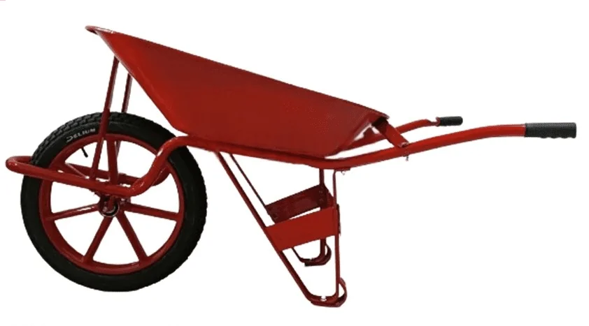 Angkong Roda Besar Bak Besi / Wheelbarrow Big Tyre Iron Bucket